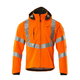 Softshell jacket with hood Blackpool, hi-vis orange, MASCOT