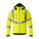 Softshell jacket hooded Blackpool, hi-vis yellow, MASCOT