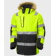 Žieminė striukė Alna 2.0 Parka, HI-VIS, CL3, geltona/juoda 3 3XL