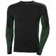 Apatiniai marškinėliai LIFA MERINO CREWNECK, juodas/tamsiai, Helly Hansen WorkWear