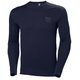 Apatiniai marškinėliai LIFA MERINO CREWNECK, mėlyna, HELLYHANSE