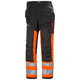 Kelnės ALNA 2.0 CONSTRUCTION PANT CL 1  oranžinė/juoda, HELLYHANSE