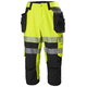 Trousers 3/4 Icu Brz Construction, hi-viz CL1, yellow/black, HELLYHANSE