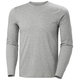 T-shirt HHWW Classic long sleev, grey, HELLYHANSE