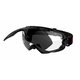 GoggleGear 6000 Safety Goggles, IR5 Black Shroud, Scotchgard 