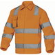 Work jacket M2vhv High visibility CL2, orange, DELTAPLUS