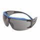 Protective eyewear, browgard, Scotchgard Anti-fog, grey lens SF402XSGAF-BLU