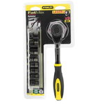 rachet set rotator 1/4", 11 pc, Stanley