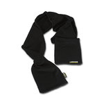 Knitted scarf black, Kärcher