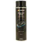 Izsmidzināms akmens triecienu aizsargpārklājums, melns 500ml, Motip