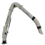 Extraction arm MiniMan 75 MM-75-1.5/S white, 1,5m, Plymovent