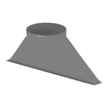 Allatõmbelaua ühendusdetail d315mm, Plymovent