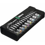 8100 SA 8 Zyklop Metal Ratchet Set with switch lever, 1/4" d, Wera