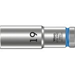 1/2" muciņa, garā, 8790 HMC 19mm, Wera