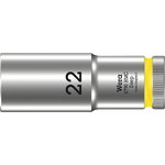 1/2" muciņa, garā, 8790 HMC 22mm, Wera