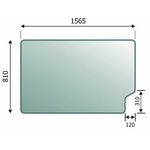 Front glass Claas Scorpion 7040, Bepco