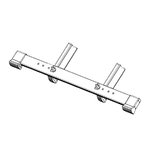 Cross-beam (foot extension) 800mm, Hymer