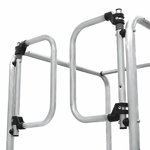 Back protection door, self-closing, Hymer