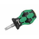 Screwdriver 335 Stubby SL 1,2x6,5x25, Wera