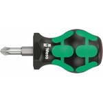 Screwdriver 350 Stubby PH 2x25, Wera