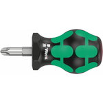 Screwdriver 350 Stubby PH 3x25, Wera