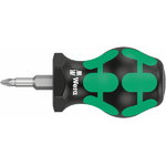 Screwdriver 355 Stubby PZ 1x25, Wera
