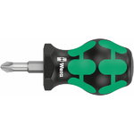 Screwdriver 355 Stubby PZ 2x25, Wera
