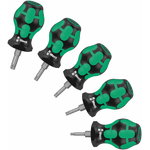 Skrūvgriežu komplekts Stubby Set TX 1 TORX®, Wera