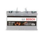 Battery  AGM S5 A11 80Ah 800A, Bosch