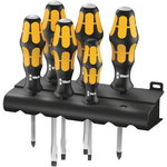 Chisel screwdriver set 932/6, 6-pcs, Wera