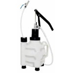 Manual pump for oil insertion to transmissions, Spin