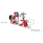 Pneumatic-tailstock PL-CL100 for Pro 2, Javac