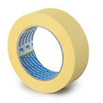 Yellow masking tape 80°C 38mmx50m, Folsen