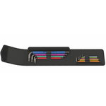 L-seškanšu komplekts 950/9, Multicolor, Wera