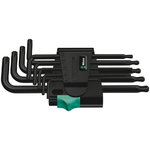 L-Torx set TX 9-pcs 967PKL/9, ball TX8-TX40, Wera