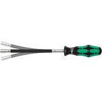 Socket screwdriver flexable 391 for hose clamps 7x167mm, Wera