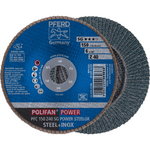 Flap grinding disc SG POWER STEELOX 150mm Z40 PFC, Pferd