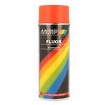 Flurescējoša laka Red-Orange 400ml, Motip