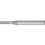 Carbide burr Z3 Plus ZYA HM 4x13/6mm, Pferd