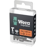 Bit  1/4`` 868/1 IMP DC DIY Impaktor square head socket bits 2x25, Wera