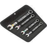 Kombinēto sprūdrata atslēgu komplekts, collas 4pcs, Wera