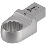 Gredzena atslēgas uzgalis 7771, 9x12x8x41.0, Wera