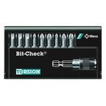 Bit set 8100-9/TZ 10-pcs Torsion bits, Wera