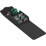 Skrūvgriežu komplekts Kraftform Kompakt Stubby 1 PH,PZ,TX,HE PH,PZ,TX,HEX,SL, Wera