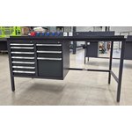 Töölaud PSS 2000x1080x750mm RAL7024/7016_01, Promag