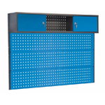 Perforated wall with cabinet 1500mm, Promag