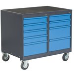 Mobile tool cart PLW01G/P6P7 RAL7024/5015, Promag