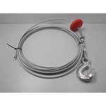 Steel Wire Rope Assembly MES 999-2 Ø6mm/12,5m, Unicraft