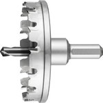 Tungsten carbide hole saw HM LOS 80x8mm, Pferd
