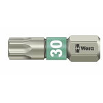 Antgalis 1/4`` 3867/1 TS TORX, nerūdijantis plienas TX 30x25, Wera